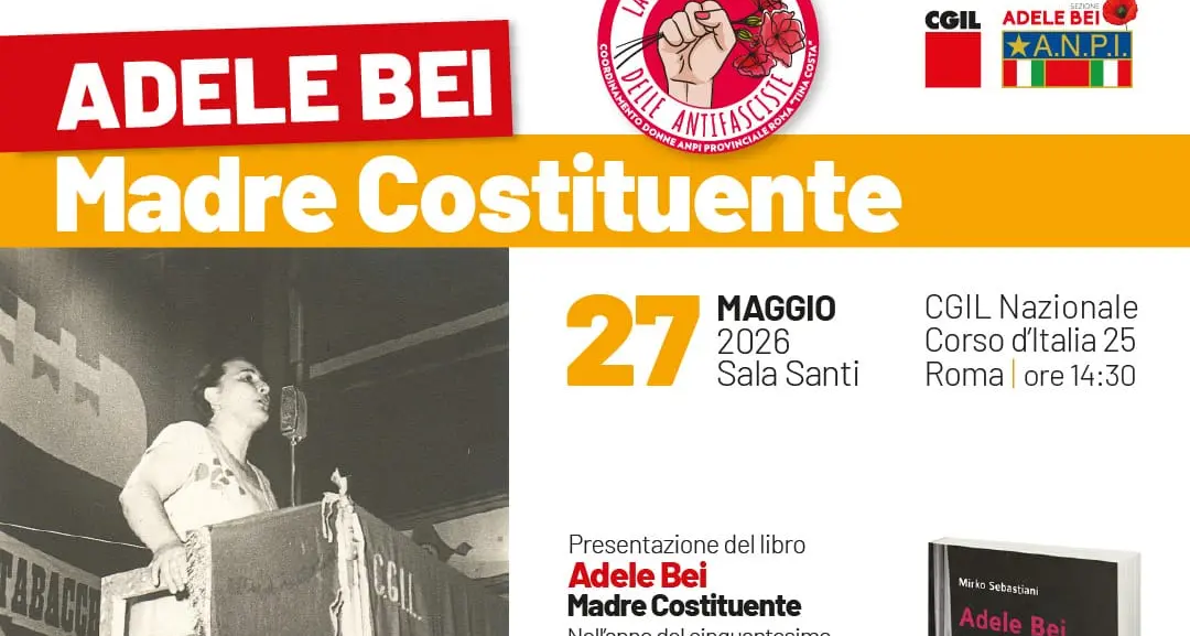 Presentazione del libro ‘Adele Bei Madre Costituente’
