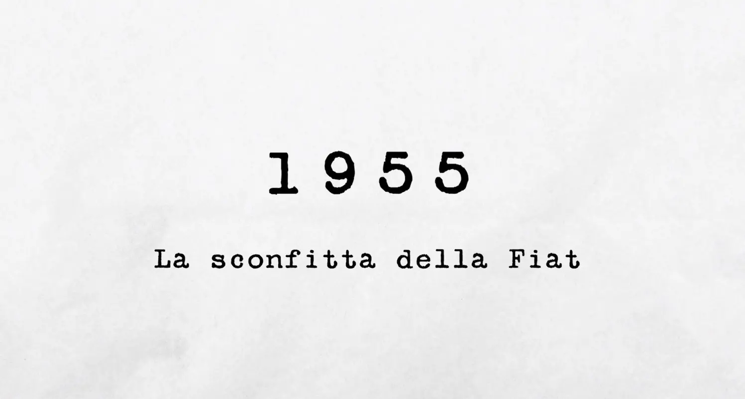 1955 - La sconfitta della Fiat