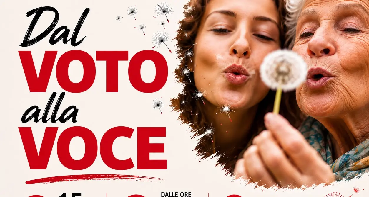 80 anni di partecipazione delle donne ‘Dal voto alla voce’