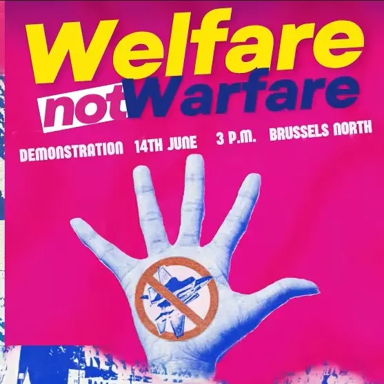 Bruxelles, il 14 giugno in piazza per il welfare, il lavoro e la pace