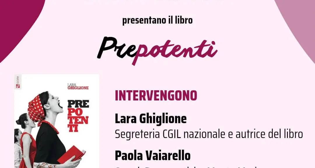 Presentazione del libro ‘Prepotenti’