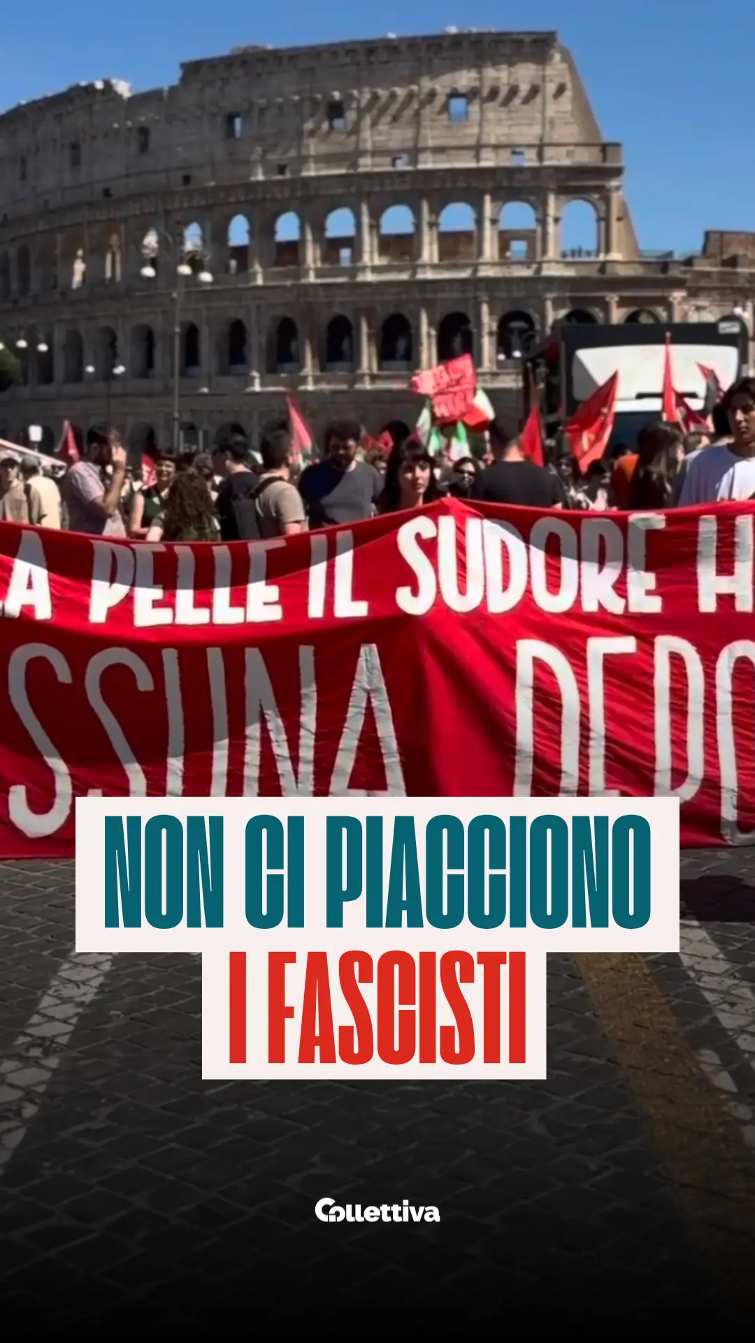 “Non ci piacciono i fascisti”, le voci dal corteo