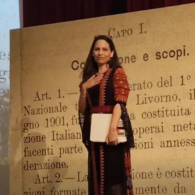 “Dalla parte giusta della storia”: Mona Abuamara, ambasciatrice palestinese in Italia, per i 125 anni della Fiom Cgil