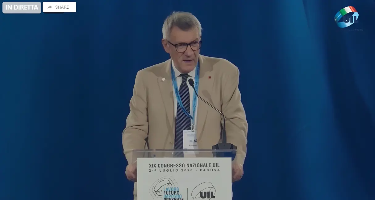Landini al Congresso Uil: “Unità, salari e diritti per dare risposte al lavoro”