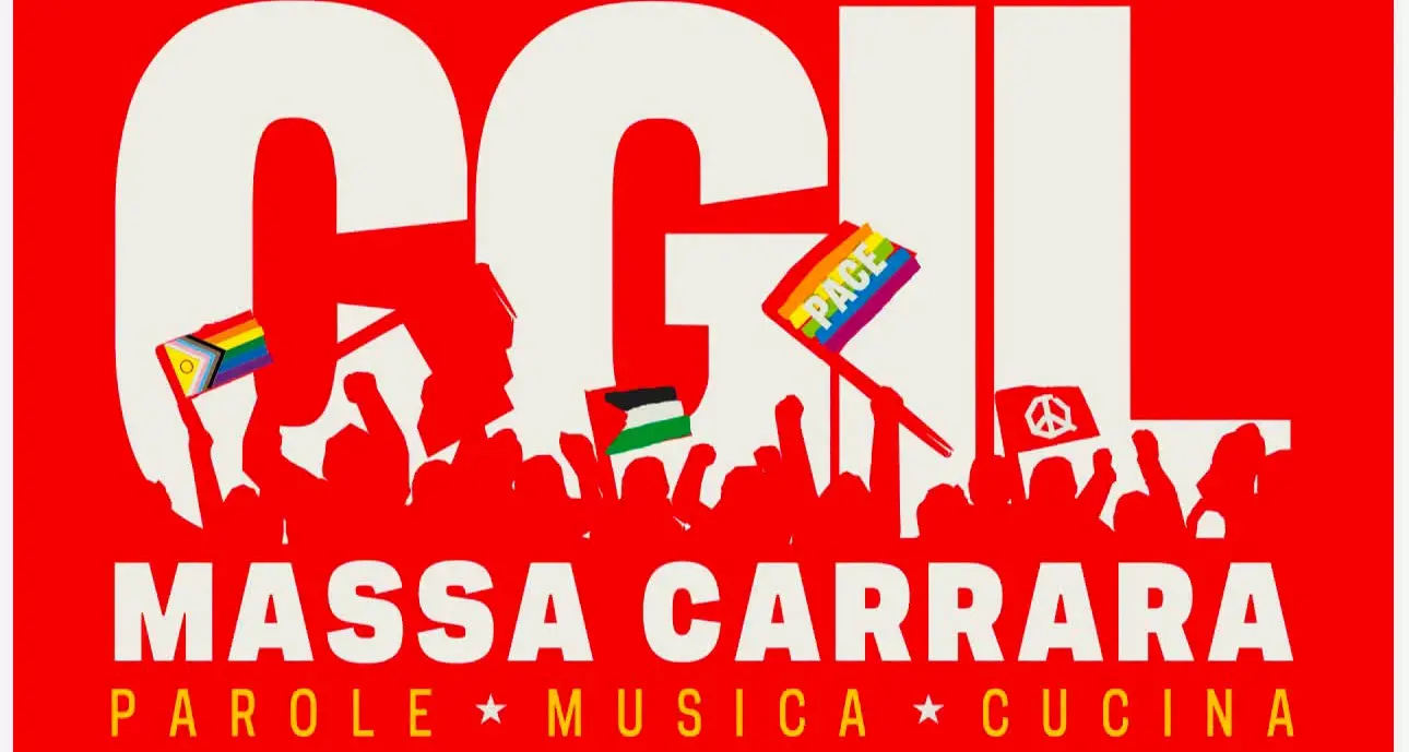 XXIII Festa provinciale Cgil Massa Carrara ‘Pace, lavoro e diritti!’