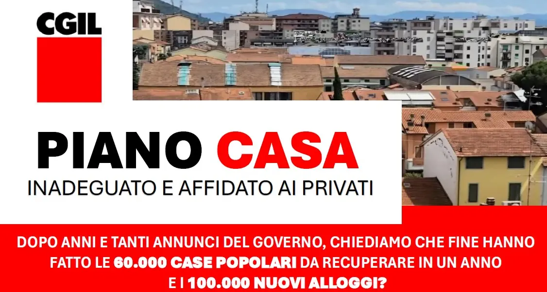 Piano casa: non offre soluzioni strutturali all'emergenza sociale e sancisce la rinuncia dello Stato nel garantire il diritto alla casa