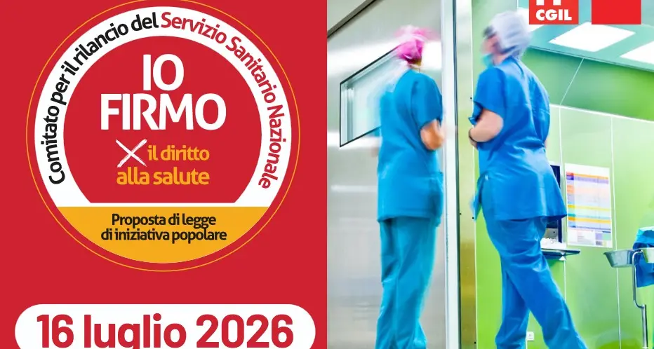 Giornata straordinaria di raccolta firme su proposte di legge su Sanità e Appalti in tutti gli ospedali e presidi sanitari del Paese