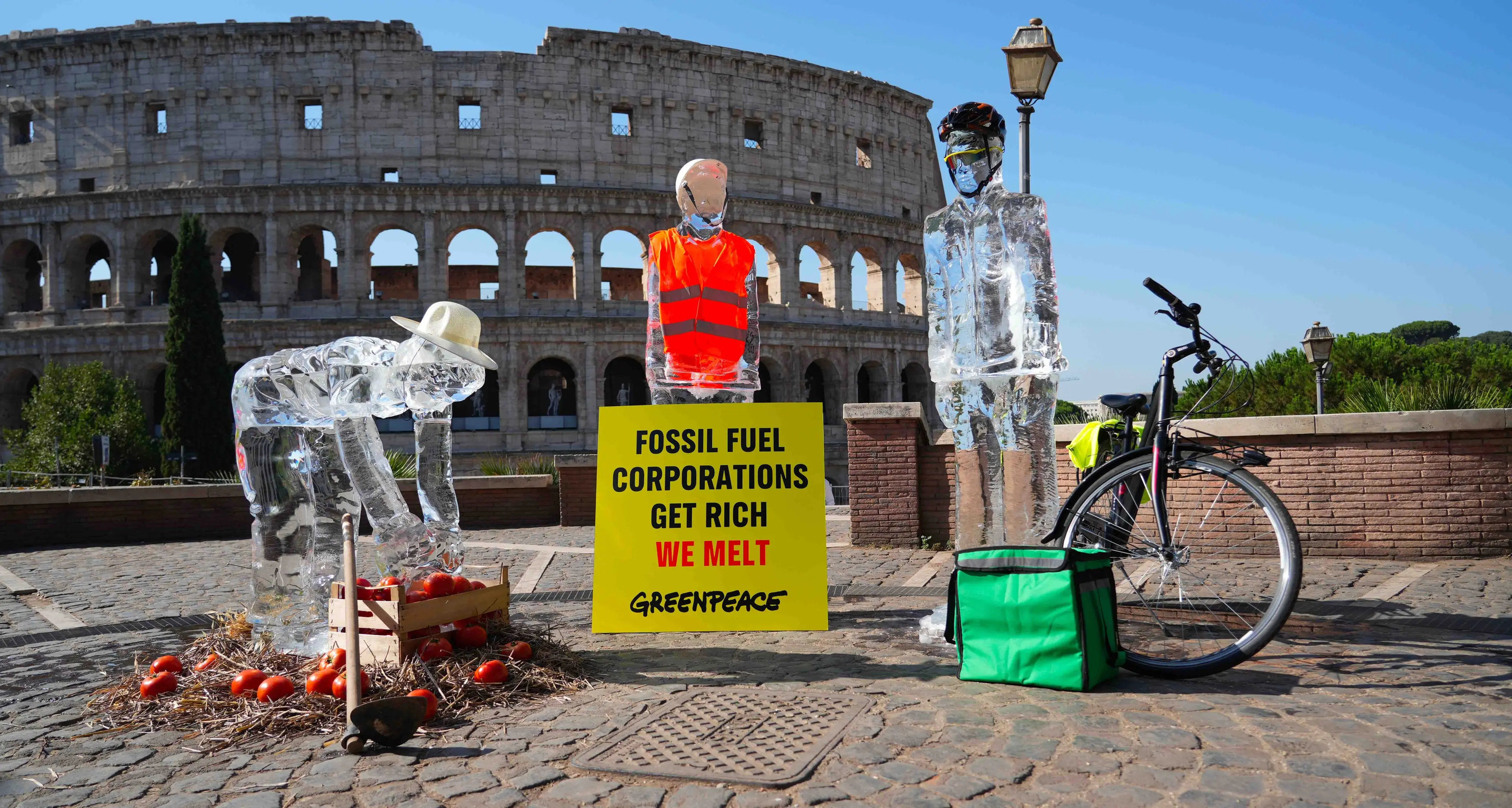 Caldo estremo: Cgil e Greenpeace, a rischio un lavoratore su dieci. Tassare i profitti delle industrie fossili responsabili della crisi climatica