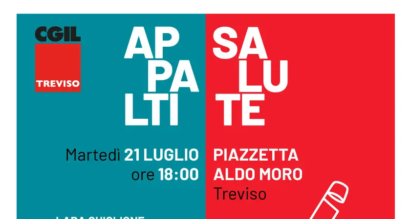 Raccolta firme per proposte di legge di iniziativa popolare su appalti e salute