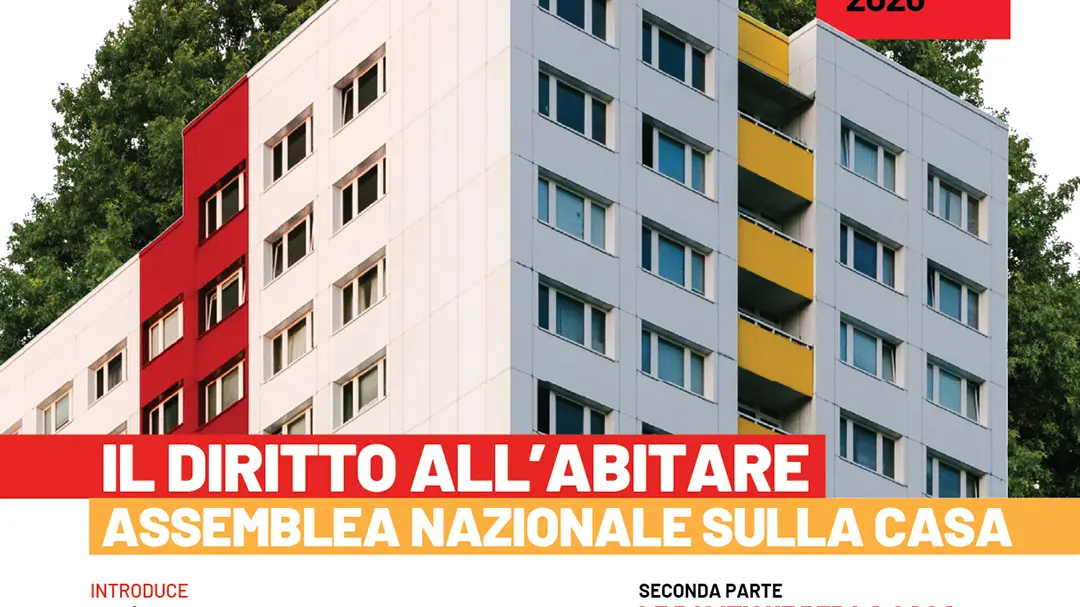Casa: 22 luglio a Roma Assemblea nazionale delegati Cgil su diritto all’abitare con Landini