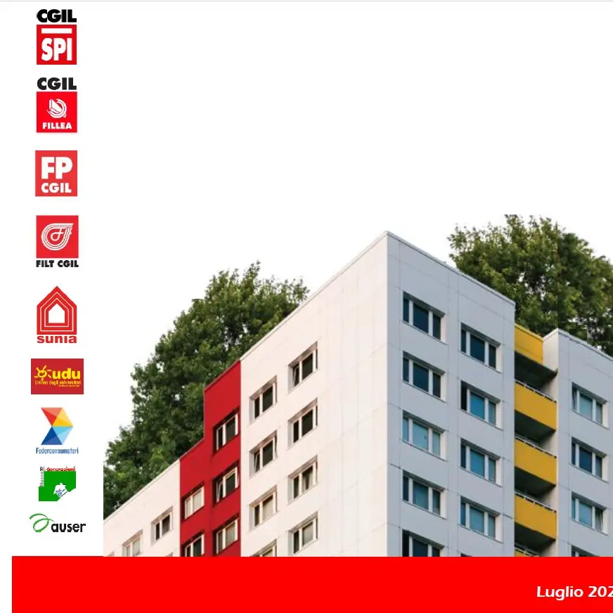 “Casa e Abitare”, Piattaforma Cgil per una nuova politica abitativa