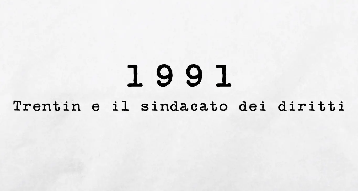 1991 - Trentin e il sindacato dei diritti