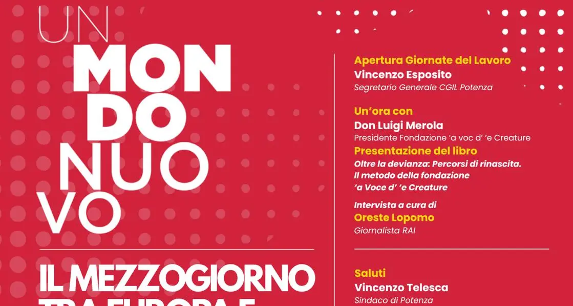Un mondo nuovo. Il Mezzogiorno tra Europa e Mediterraneo