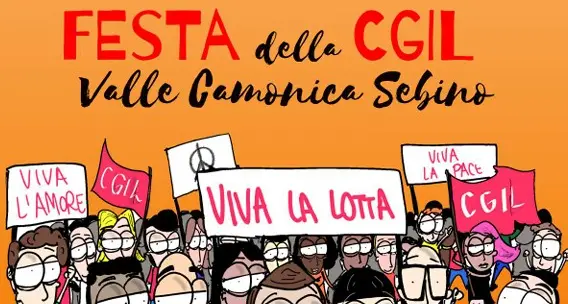 13^ edizione festa Cgil Valle Camonica Sebino – “Lavoro dignitoso per una giusta transizione”