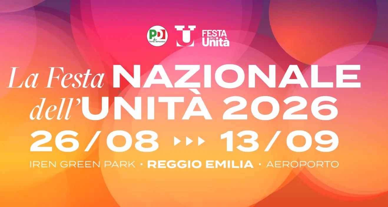 Festa nazionale dell’Unità 2026