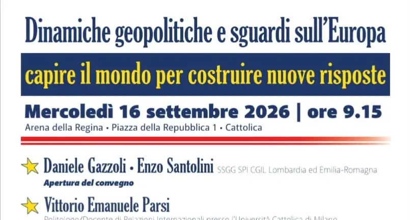 Dinamiche geopolitiche e sguardi sull’Europa capire il mondo per costruire nuove risposte
