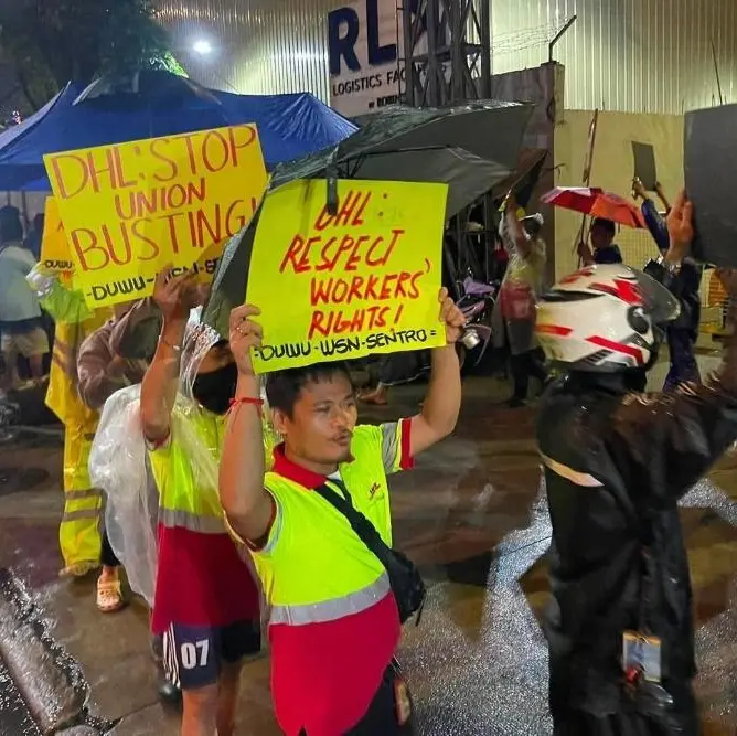 CGIL: con i lavoratori DHL nelle Filippine per i diritti sindacali e la contrattazione