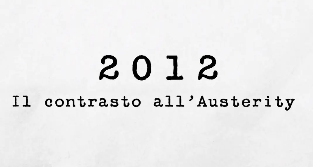 2012 - Il contrasto all’Austerity