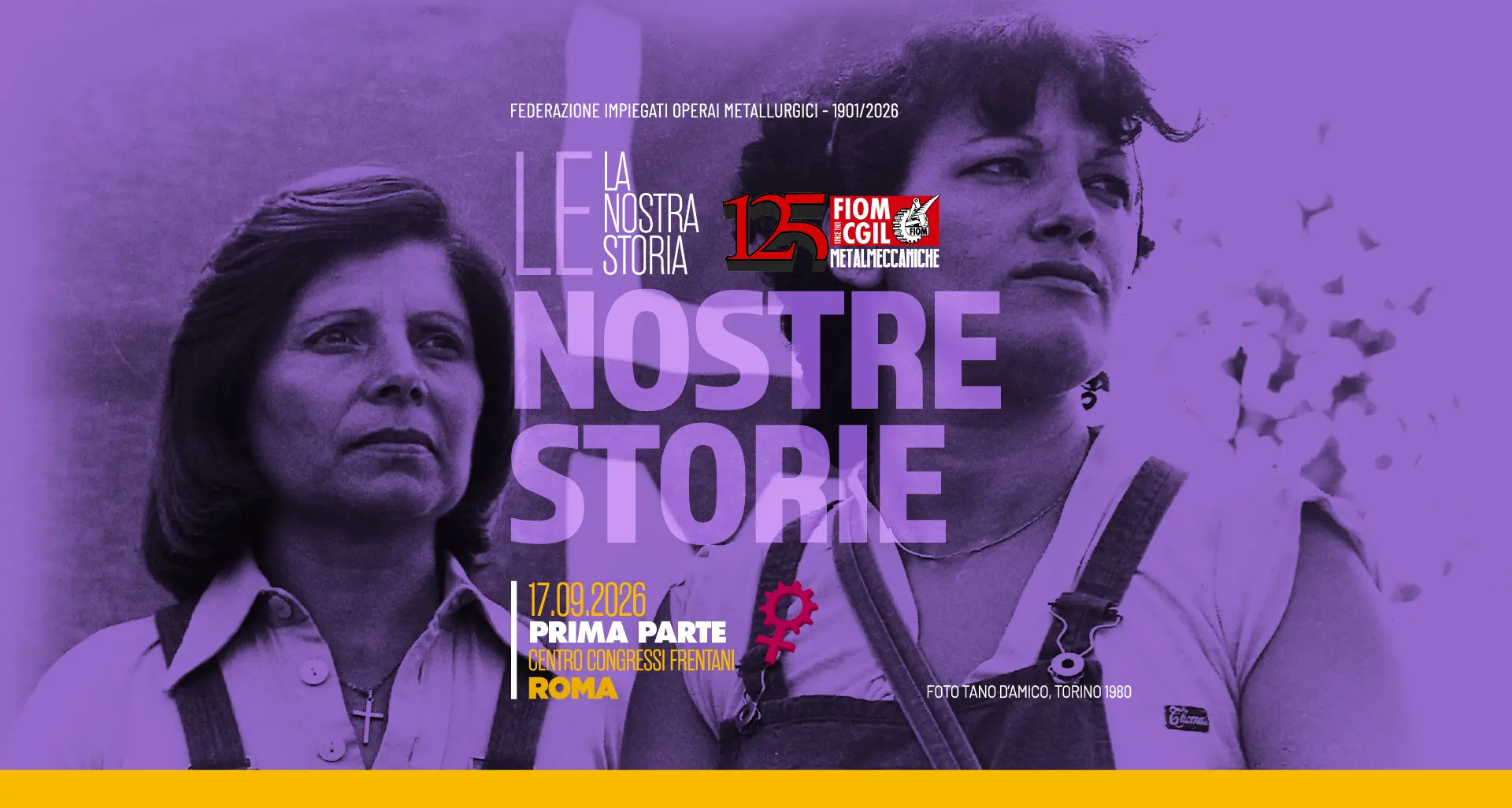 Metalmeccaniche: la nostra storia, le nostre storie