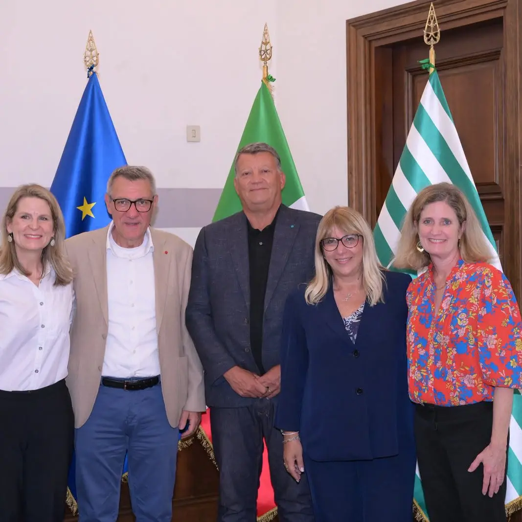 Incontro con il sindacato americano AFL-CIO e CGIL, CISL, UIL
