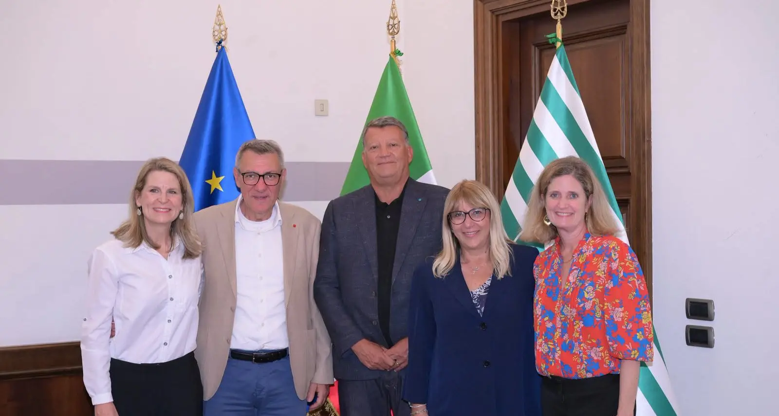 Incontro con il sindacato americano AFL-CIO e CGIL, CISL, UIL