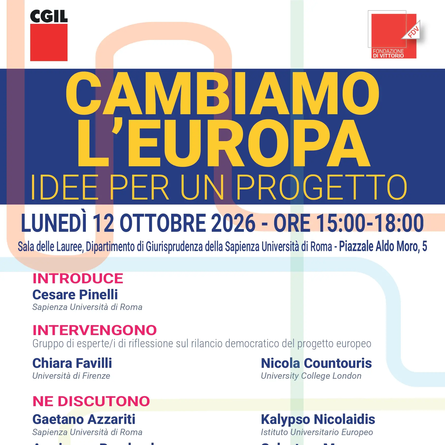 Cambiamo l’Europa: idee per un progetto