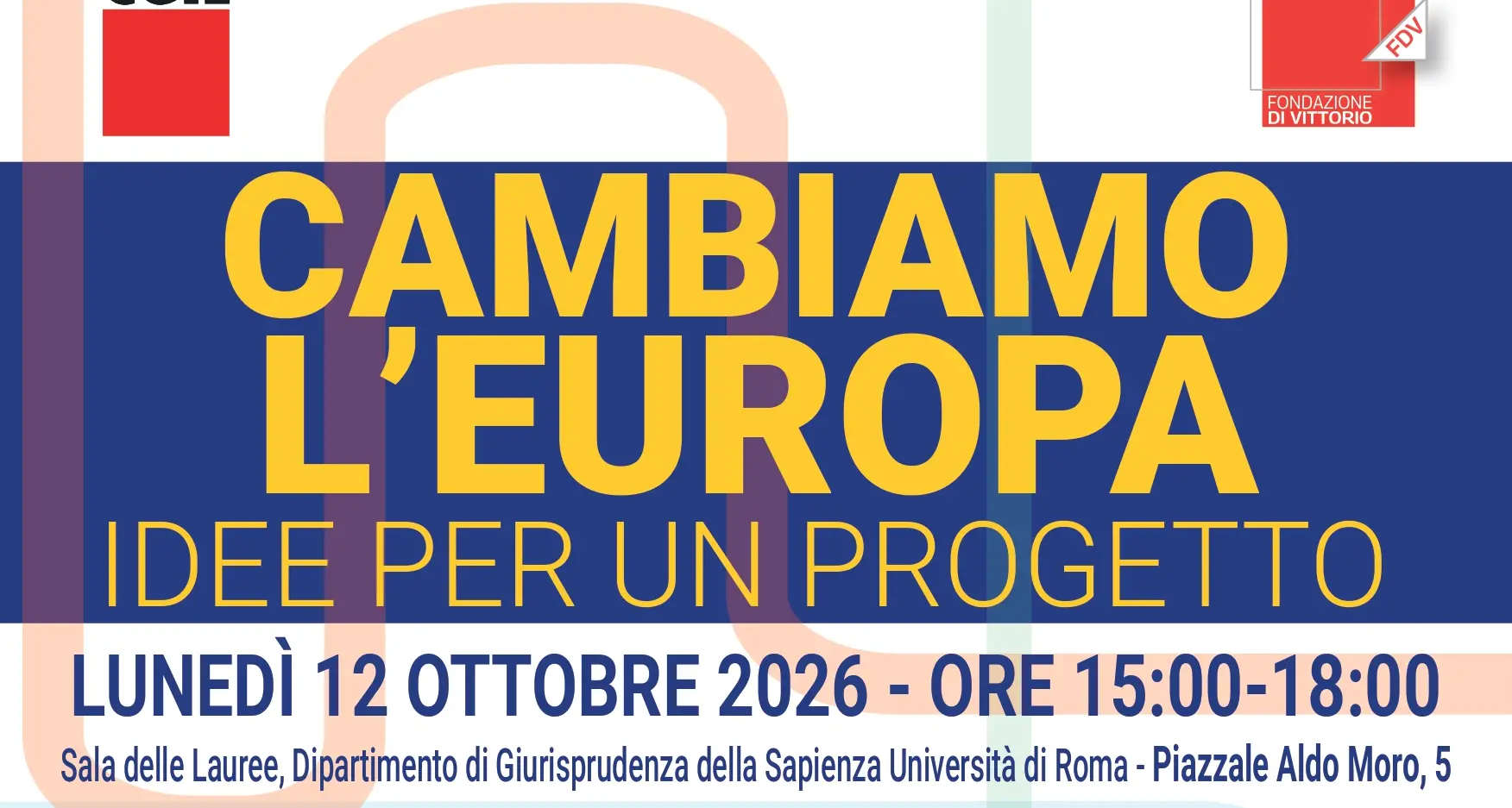 Cambiamo l’Europa: idee per un progetto