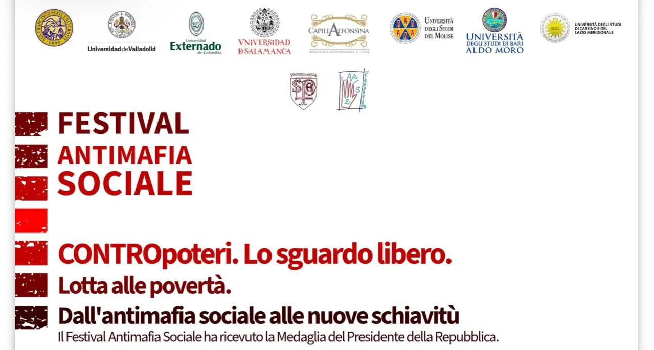 Festival Antimafia Sociale ‘CONTROpoteri. Lo sguardo libero. Lotta alle povertà’