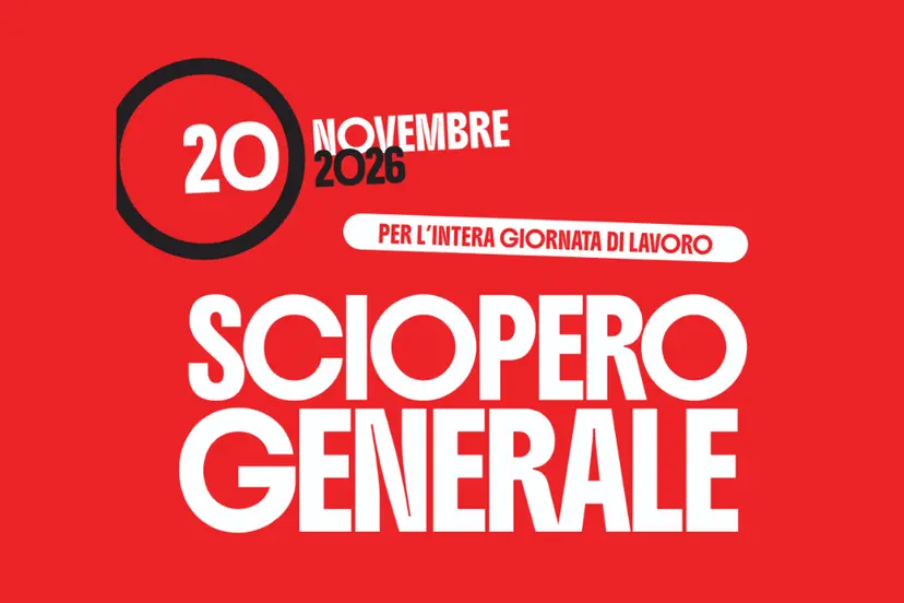 Sciopero Generale CGIL 20 novembre 2026