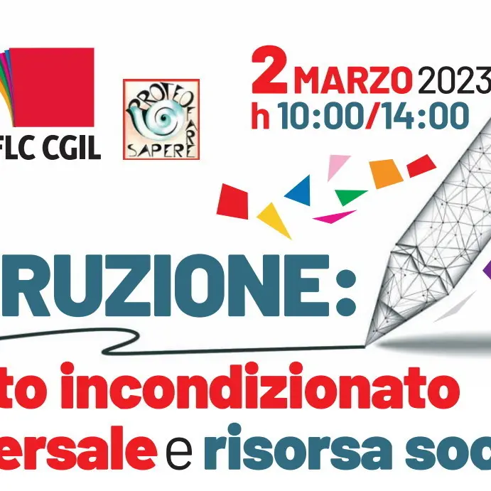Istruzione: giovedì 2 marzo iniziativa a Roma con Landini