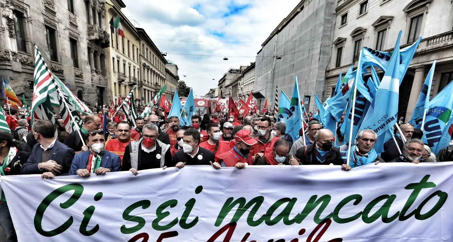 25 aprile 2022 per la Pace: a Milano manifestazione nazionale, interviene Maurizio Landini