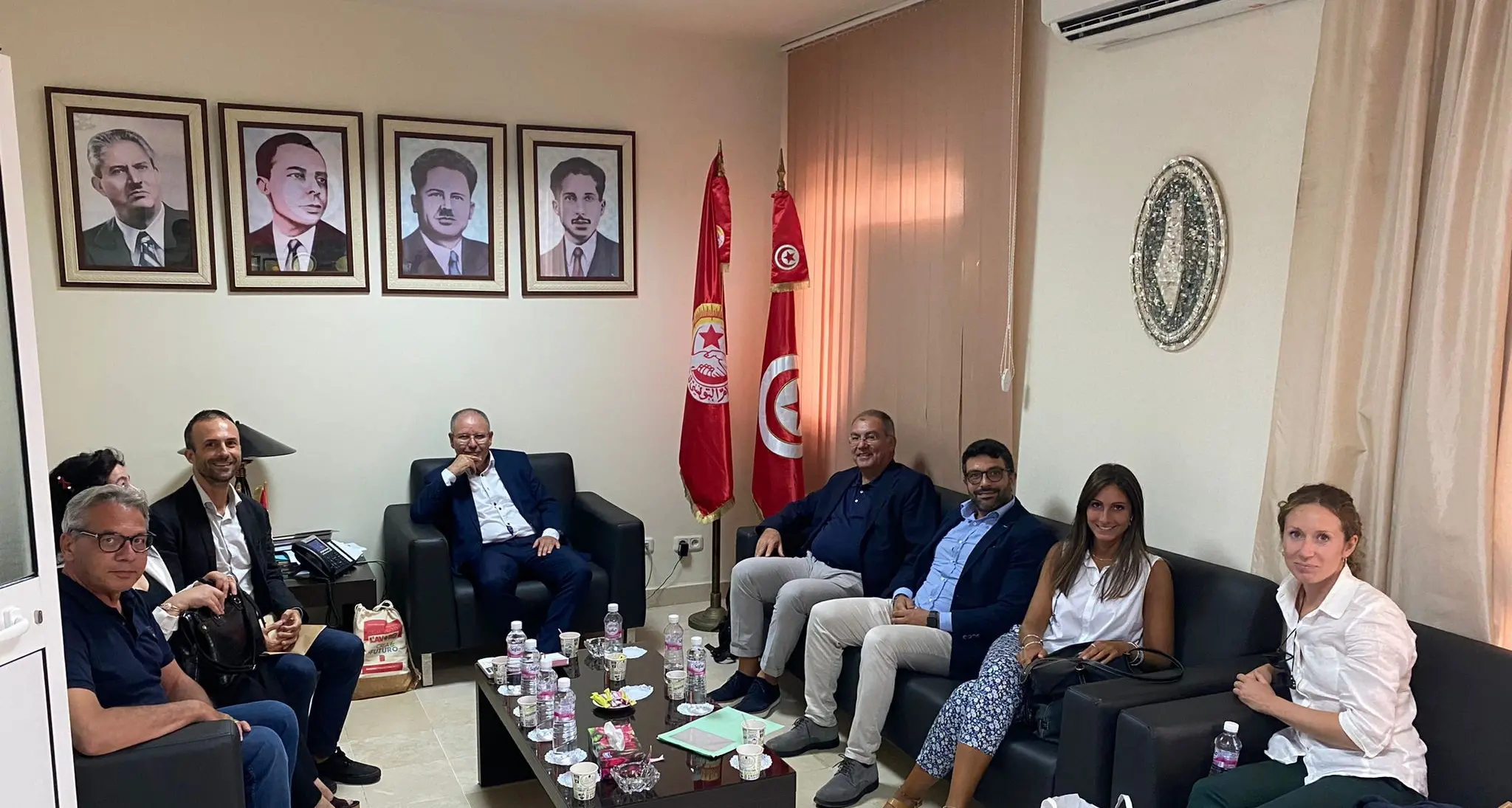 Tunisi: la CGIL rafforza il partenariato e la cooperazione con l’Unione Generale Tunisina del Lavoro (UGTT)