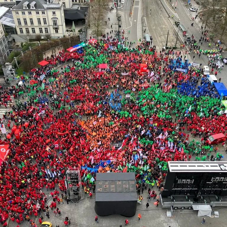 Prosegue la mobilitazione sindacale europea, il 12 dicembre manifestazione a Bruxelles