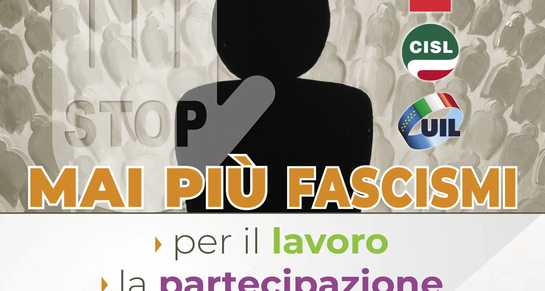 “Mai più fascismi” Landini, Sbarra e Bombardieri, 16 ottobre manifestazione a Roma