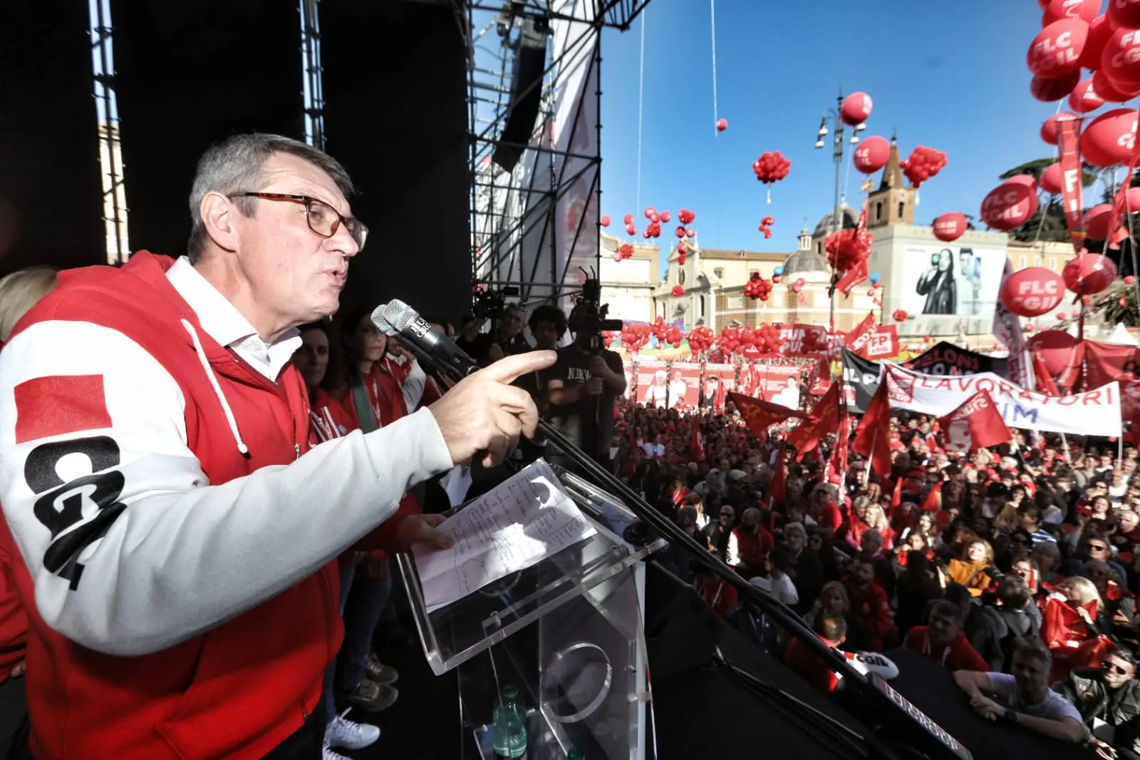 Cgil, Uil: Al Via Scioperi E Manifestazioni. Landini E Bombardieri In ...