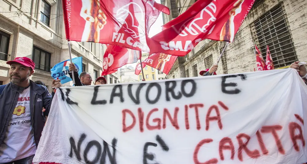 Cgil, allarme salari bassi: 5,7 mln di lavoratori sotto gli 11 mila euro