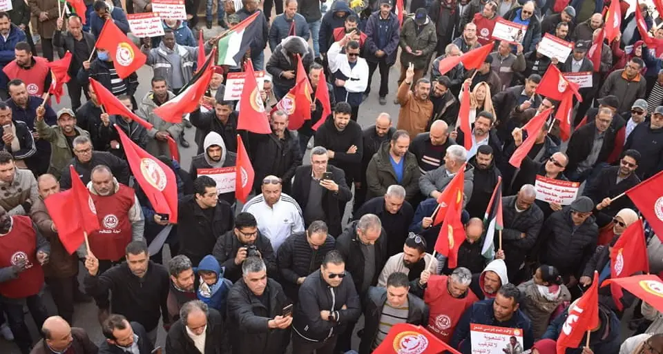 Tunisia: solidarietà a Ugtt e a segretaria generale Ces Esther Lynch