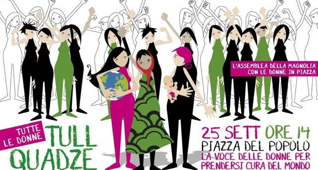 CGIL, il 25 settembre manifestazione ‘Tutte le donne/Tull quadze’