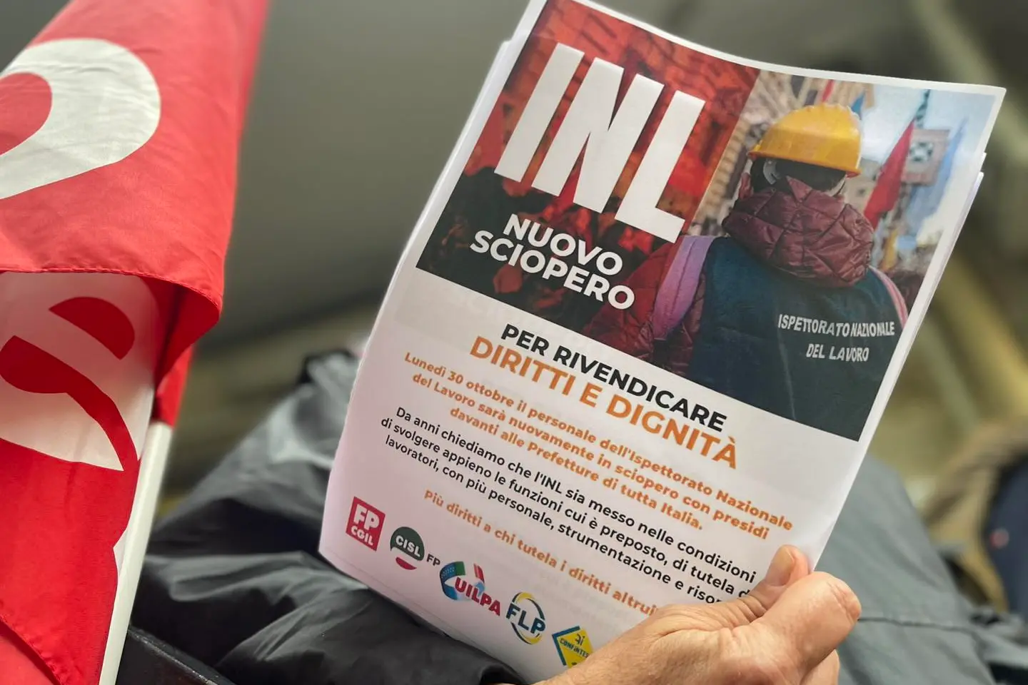 Lavoro: Landini, sostegno a sciopero dipendenti INL