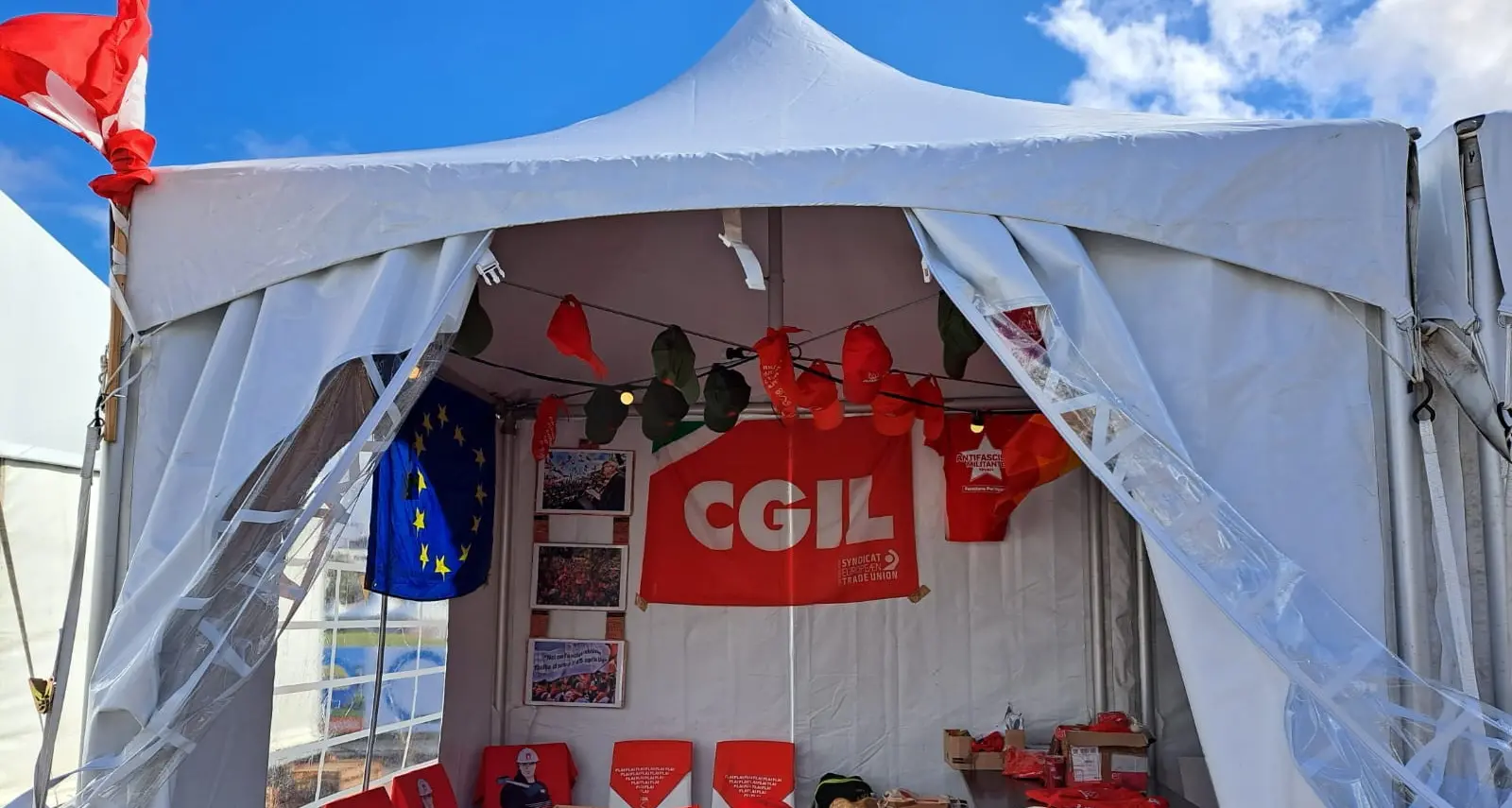 La CGIL partecipa per la prima volta alla dodicesima edizione del festival della solidarietà ManiFiesta a Ostenda in Belgio