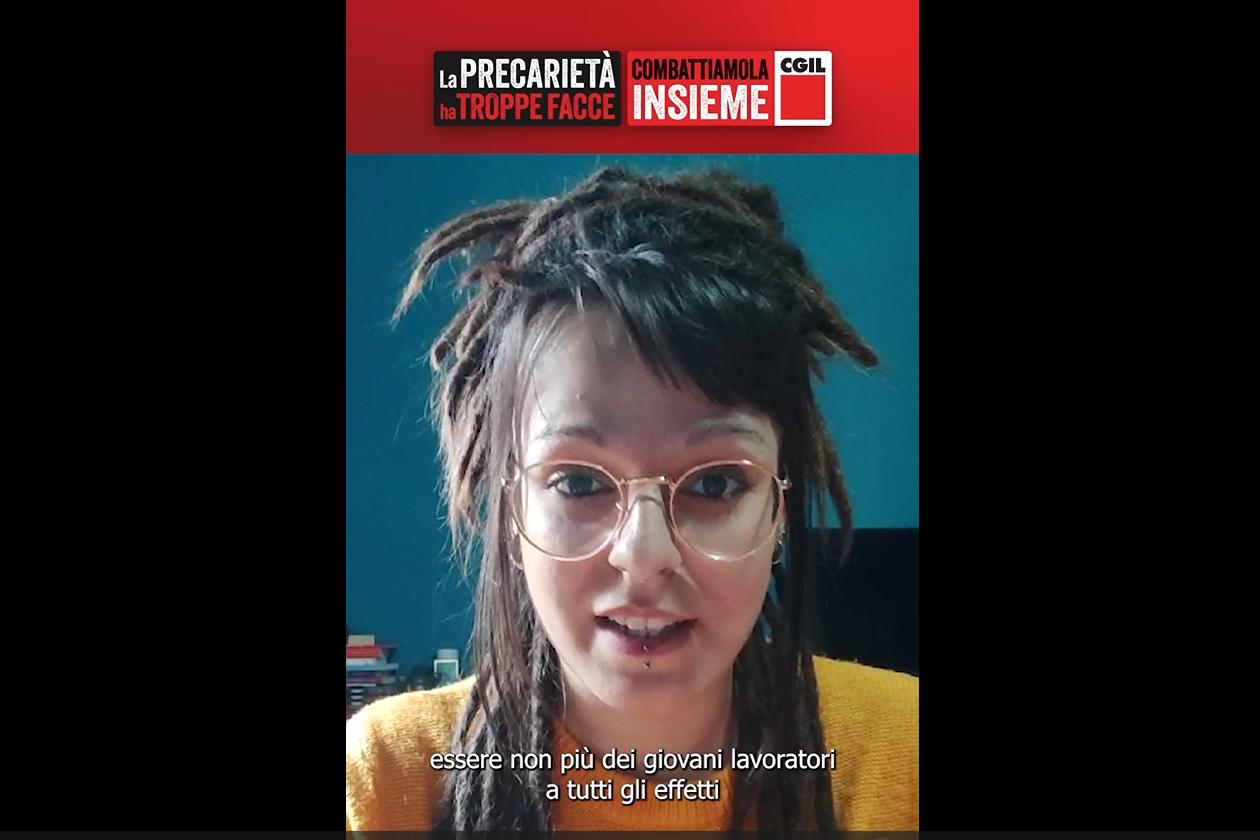 Arianna, cosa vuol dire essere precari?
